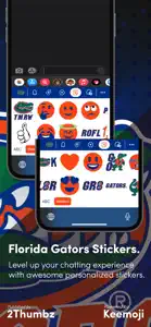 Florida Gators Keyboard screenshot #2 for iPhone