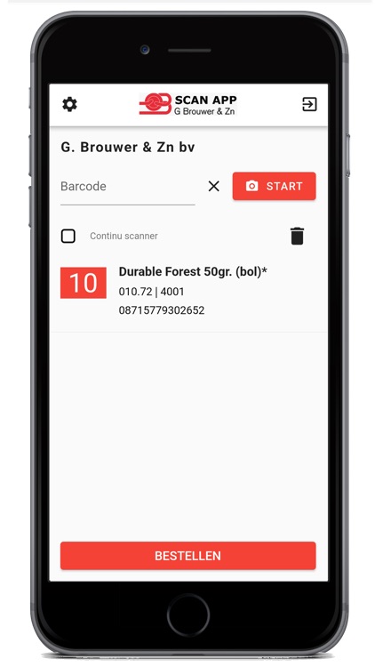 G. Brouwer en Zn. | Scan app