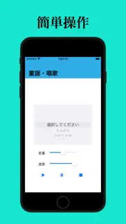 童謡・唱歌ーちょっと一息ー iphone screenshot 1