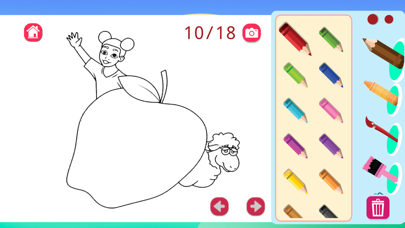Amanda The Adventure Coloring Screenshot