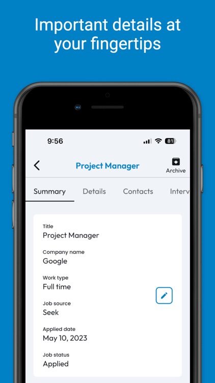JobScope - Track your jobs
