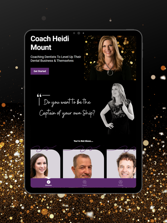 Coach Heidi Mount iPad screenshot 1 - Business app
