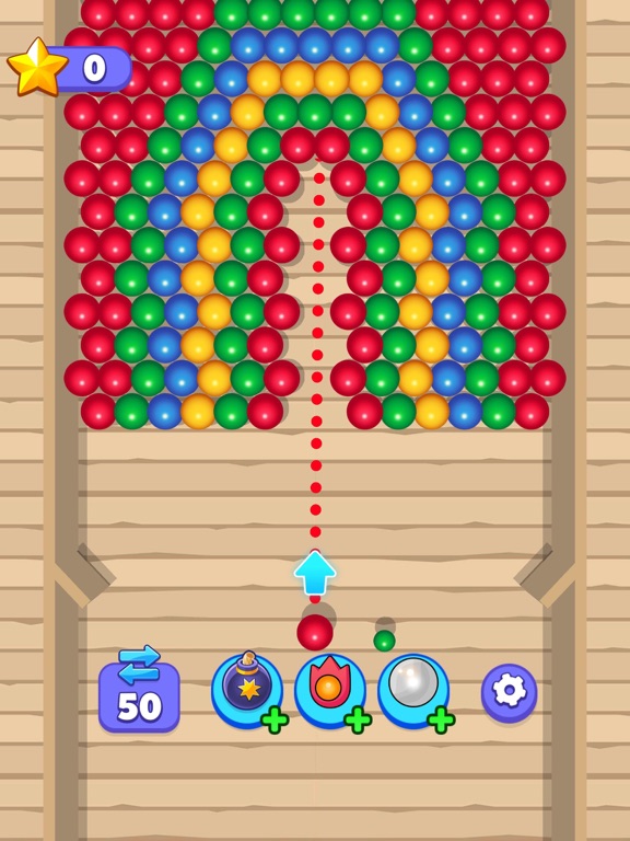 Screenshot #2 for Bubble Fall 3D