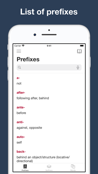 English Prefixes and Suffixesのおすすめ画像1