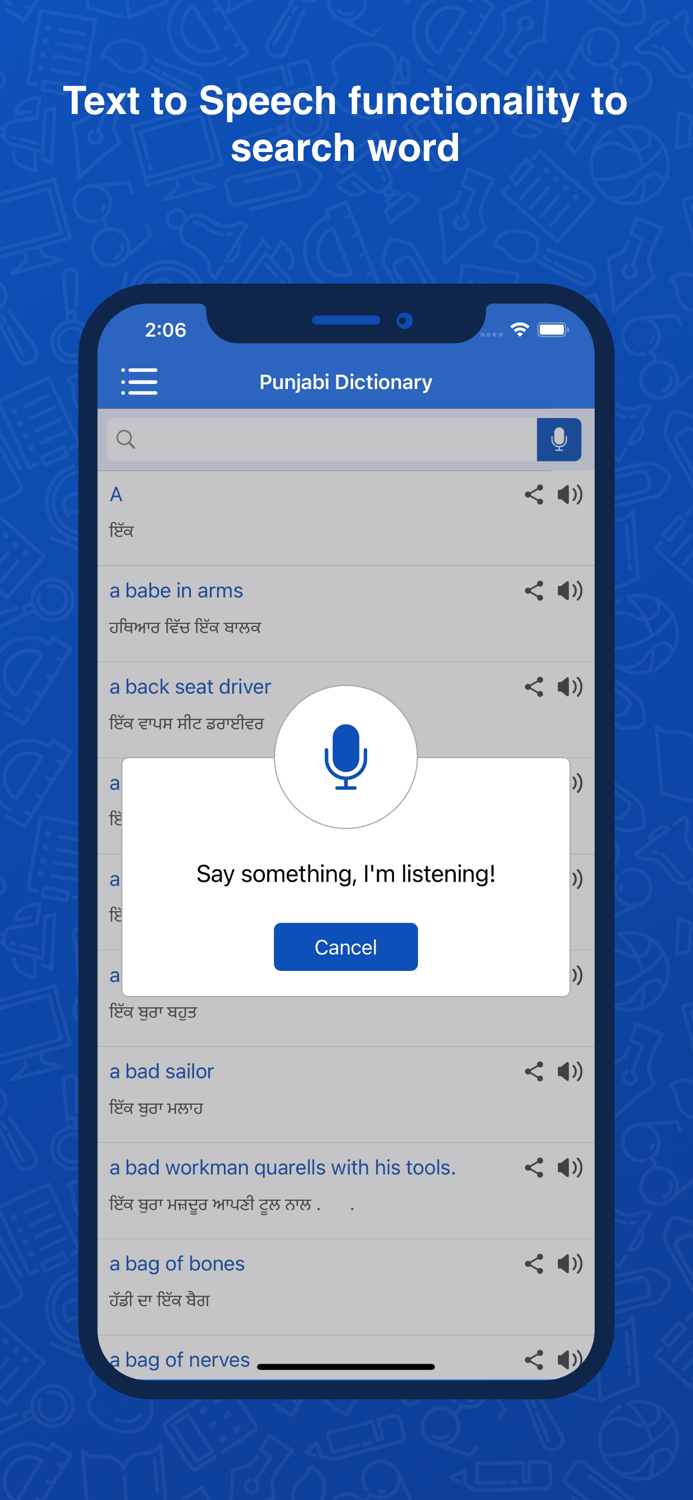 Punjabi Dictionary Translator