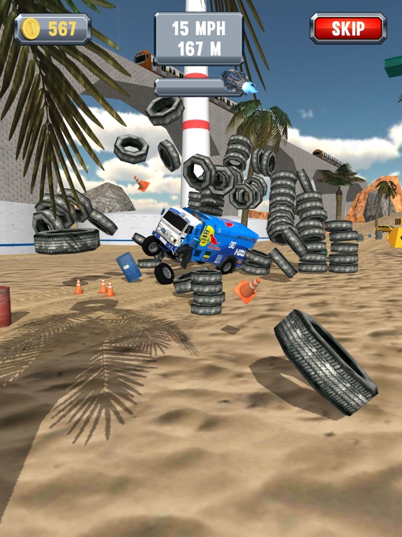 Screenshot #6 pour Stunt Truck Jumping