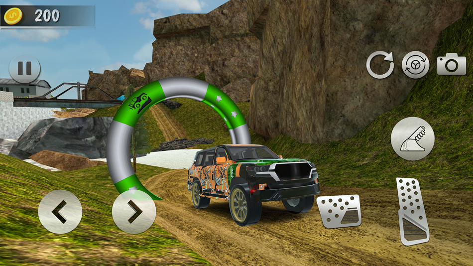 #4. Offroad Jeep Driving 3D Game (iOS) 来自: Zubair Arshad