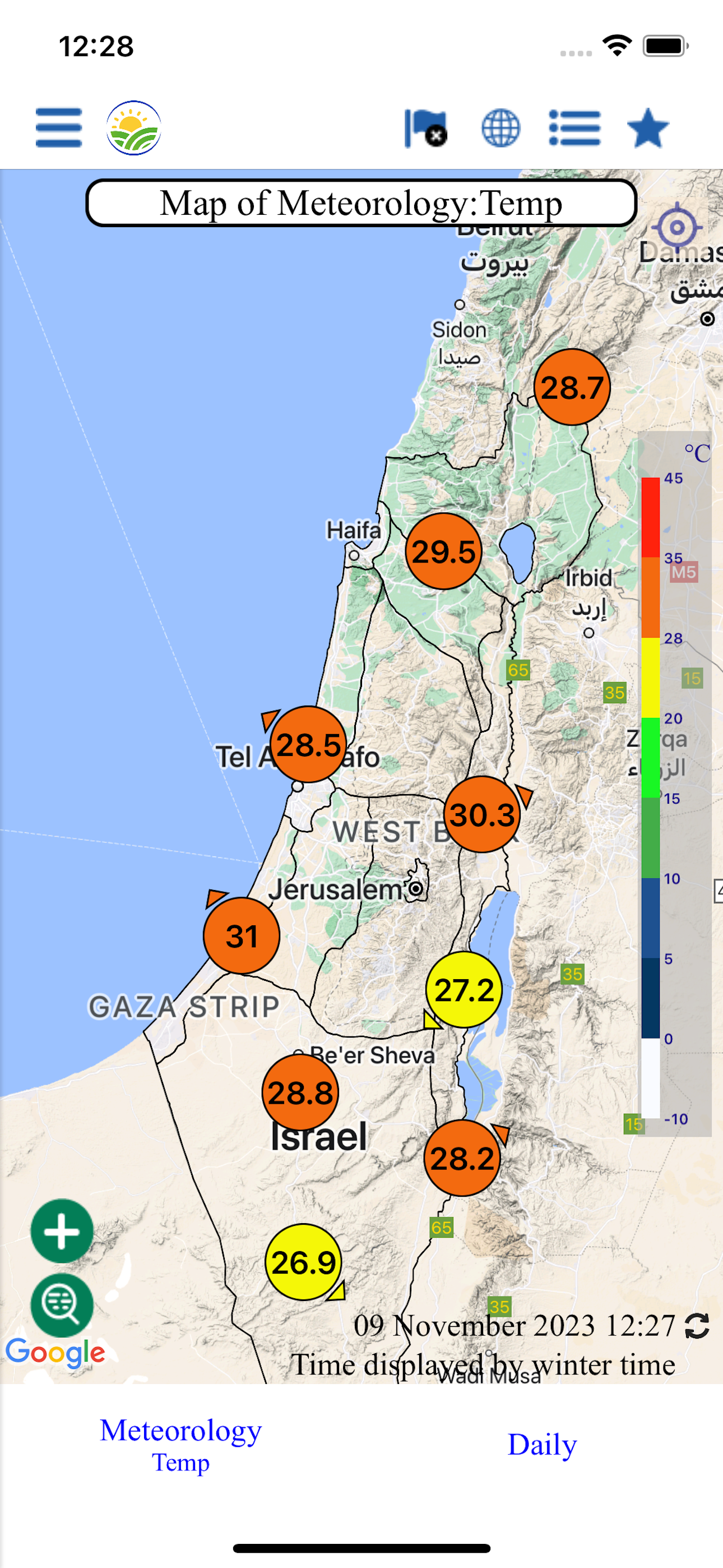 IsraelMeteorology