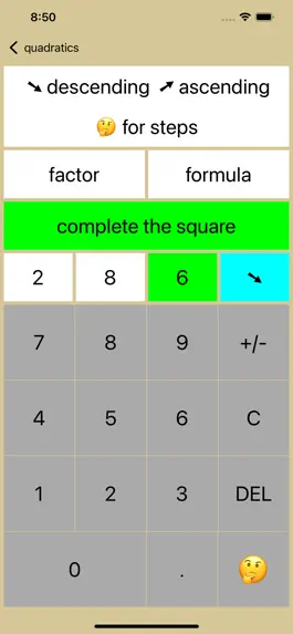 Game screenshot Quadratic Equations mod apk