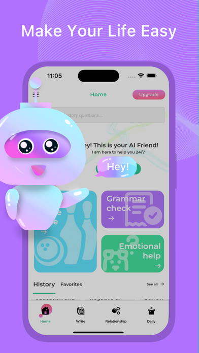 AI Friend: Chat Bot & Writing Screenshot