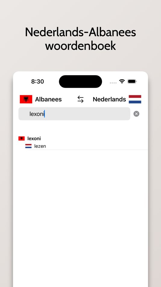 #3. Albanees-Nederlands (iOS) 由: FB PUBLISHING LLC