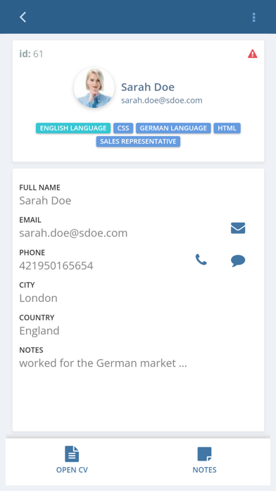 RECRU Screenshot