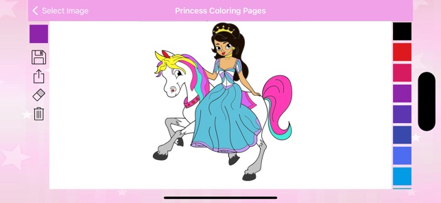 Princesas para Colorir Pintar na App Store