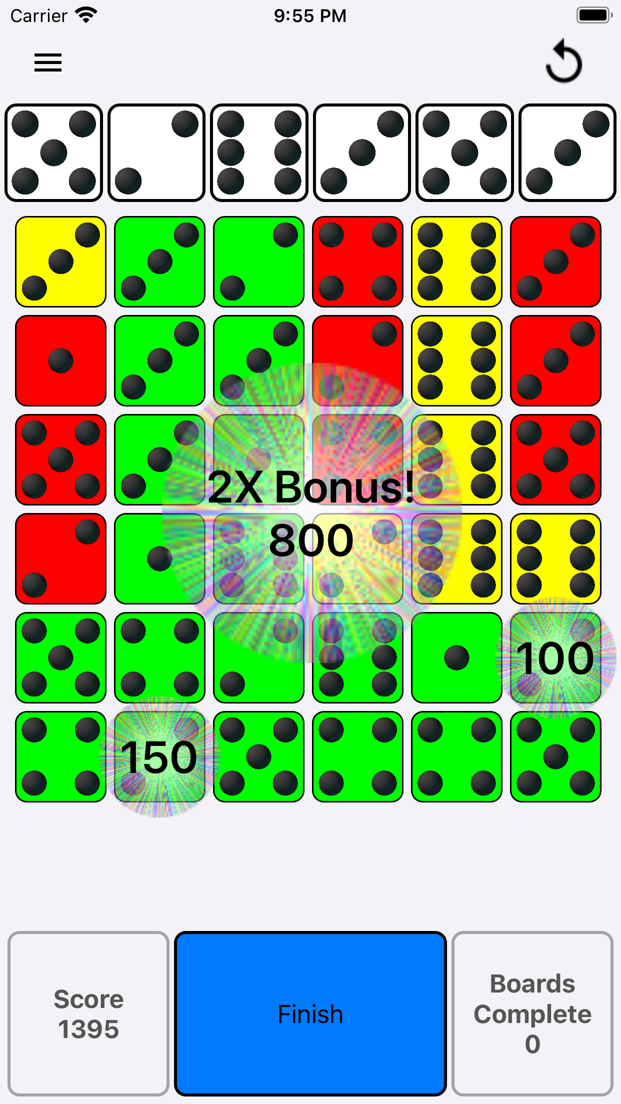Dice Match Bingo