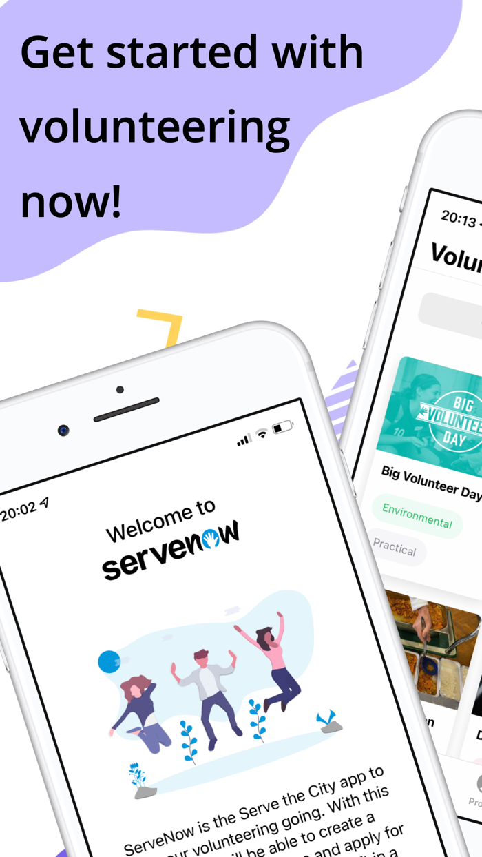 ServeNow - Volunteering