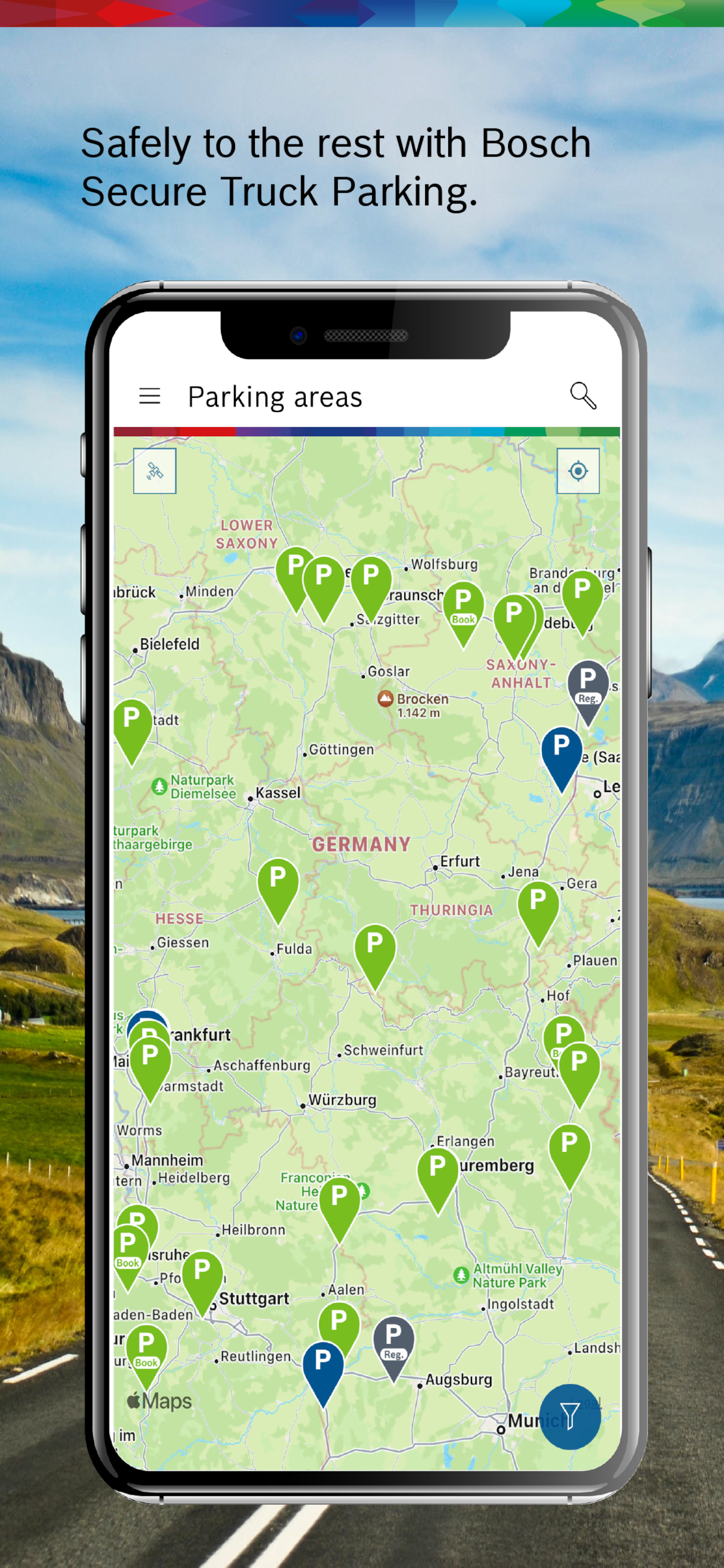 Bosch Secure Truck Parking