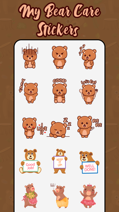 My Bear Care Stickers Screenshot