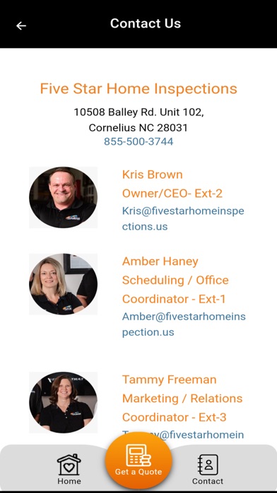 Five Star Home Inspections USA Screenshot