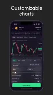 kraken pro: crypto trading iphone screenshot 4