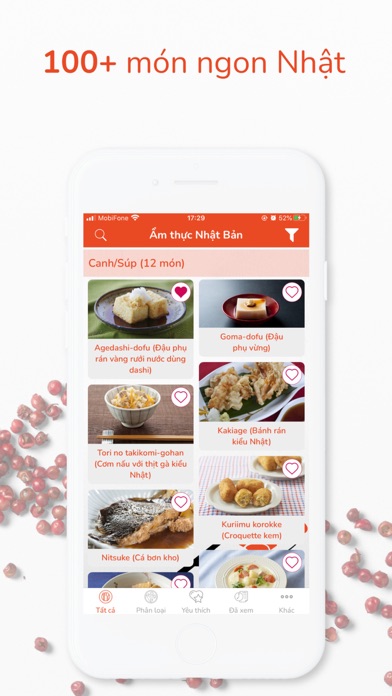 Món ngon Nhật Bản Screenshot