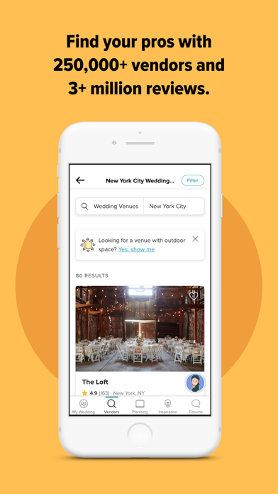 Wedding Planner by WeddingWire Screenshot 3 - AppWisp.com Wedding Planner by WeddingWire Screenshot 3 - AppWisp.com