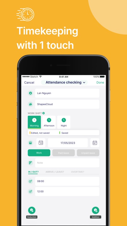 Timesheet, Hours Tracker: MyWo screenshot-3