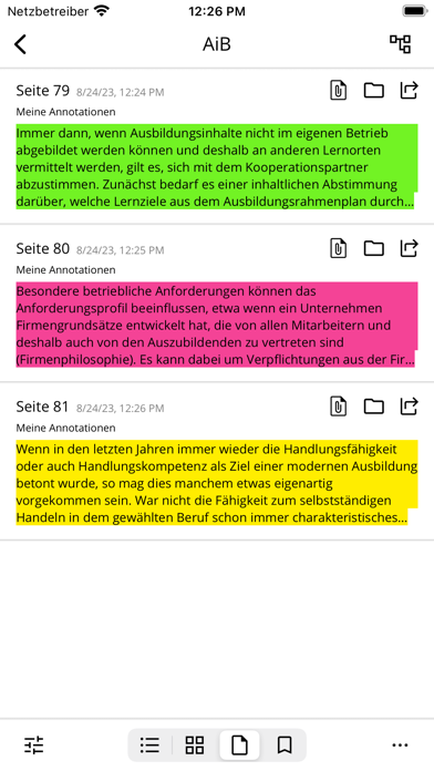 Ausbilder im Betrieb Screenshot