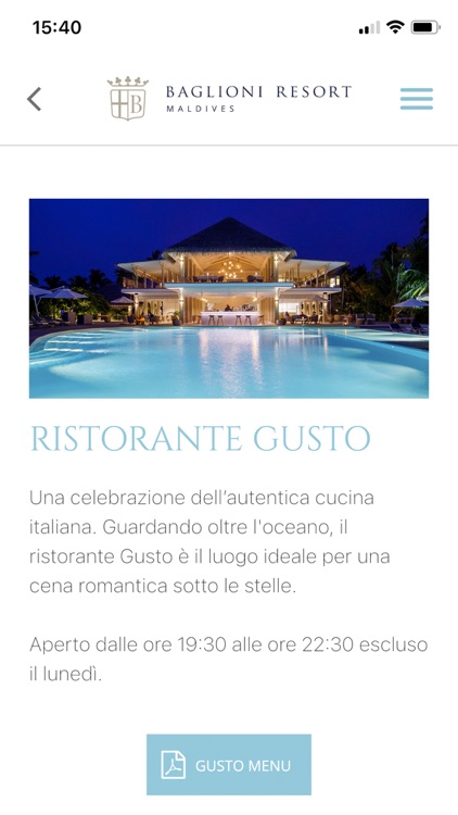 Baglioni Hotels and Resorts screenshot-5