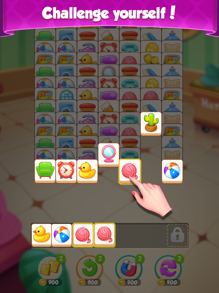 Trouble Match-3 tiles