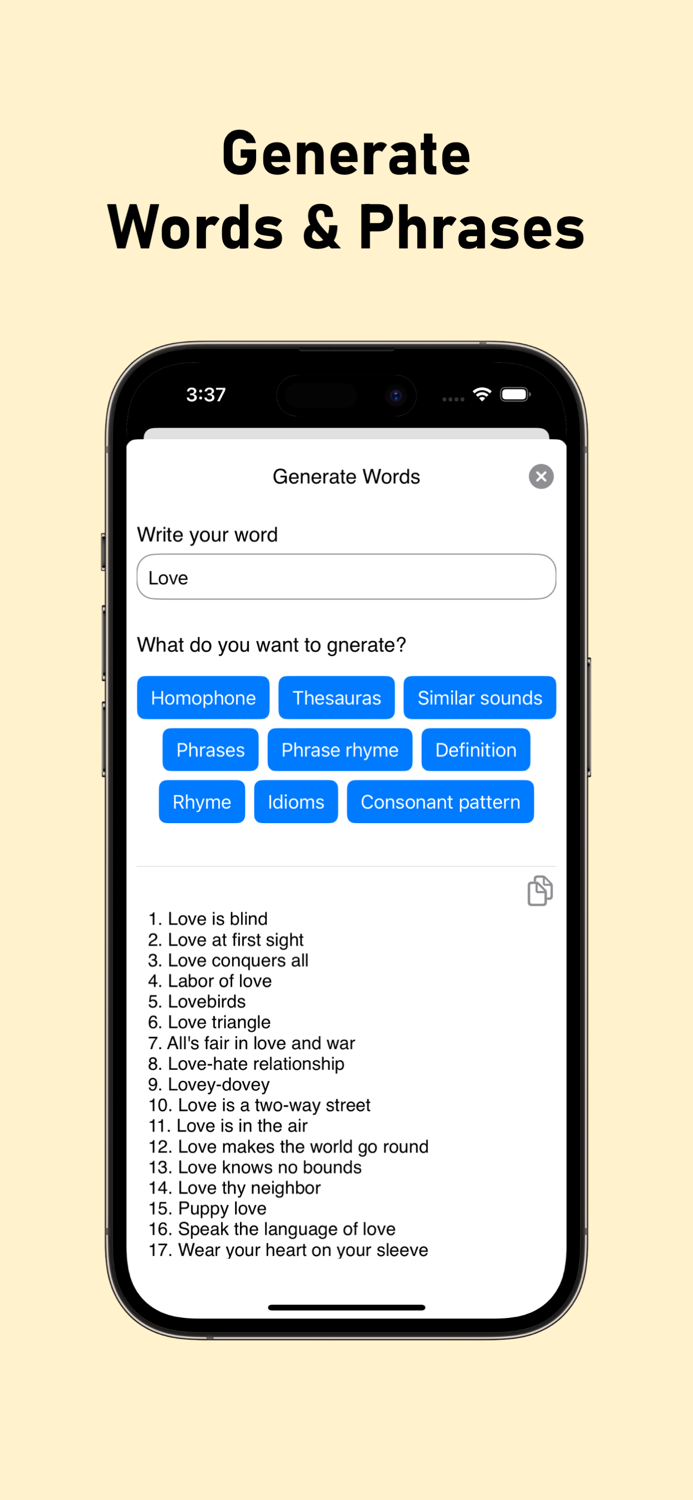 AI Lyric Generator Song Writer