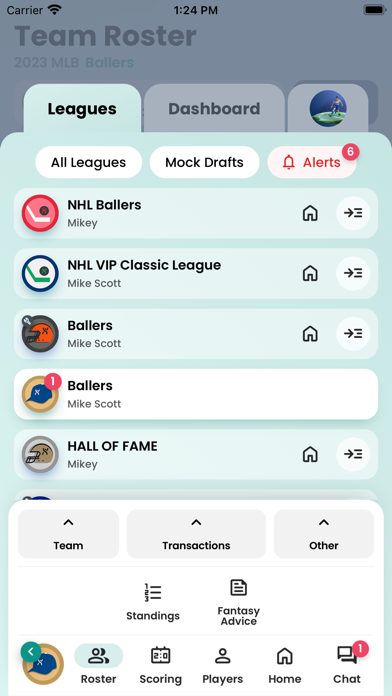 Fantrax Fantasy Sports Screenshot