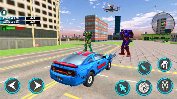 Train Robot Car Transform 2022