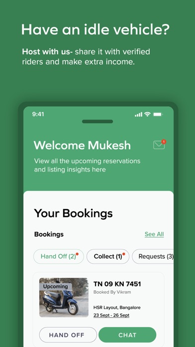 Rentop: Bike & Car Rentals Screenshot