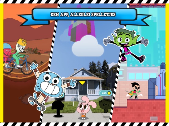 Cartoon Network GameBox iPad app afbeelding 1