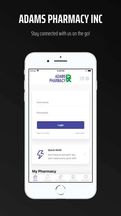 Adams Pharmacy Inc Screenshot