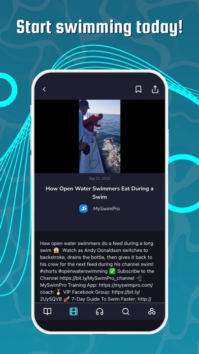 SwimWire Media Screenshot