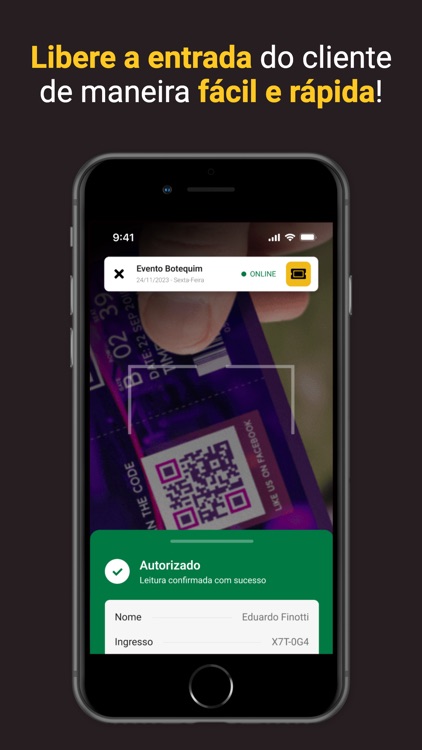 Pensa No Evento - Validador