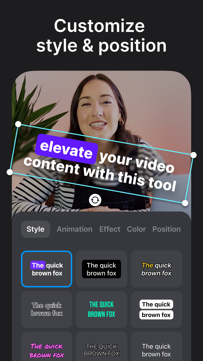 VEED - Captions for videos