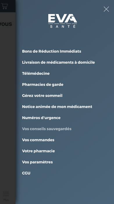 EVA Santé Screenshot