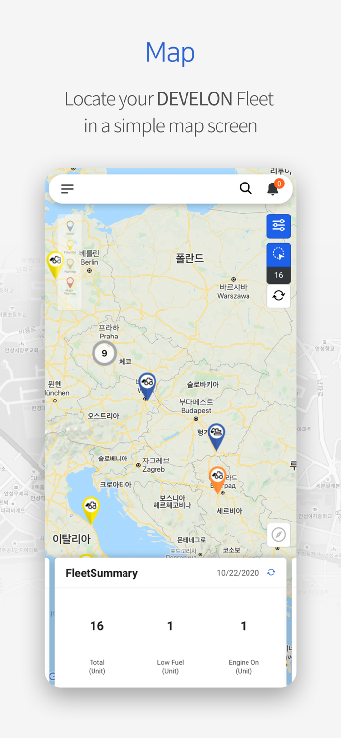 DEVELON Fleet Management