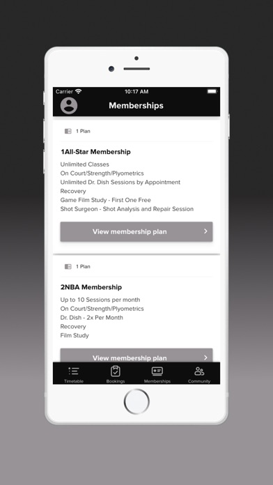 Gillion Basketball Academy Screenshot