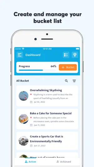 BucketList: Fulfill Wishlist screenshot 1