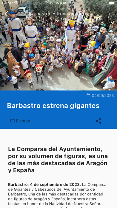 BarbastroAPP Screenshot