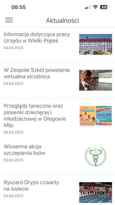 eGmina BOM Screenshot