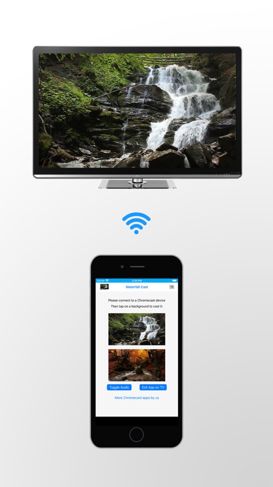 Waterfall on TV for Chromecast - 1.0 - (iOS)