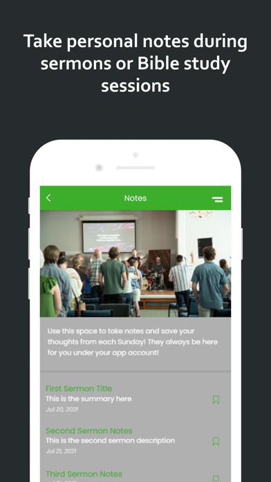 Greenville Community Church Screenshot