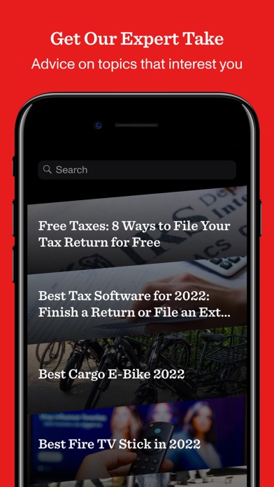 CNET: News, Advice & Deals Screenshot