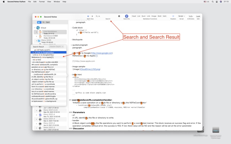 Screenshot #3 pour Second Notes