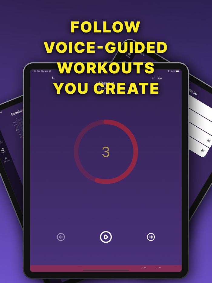 YAWPlan – workout planner