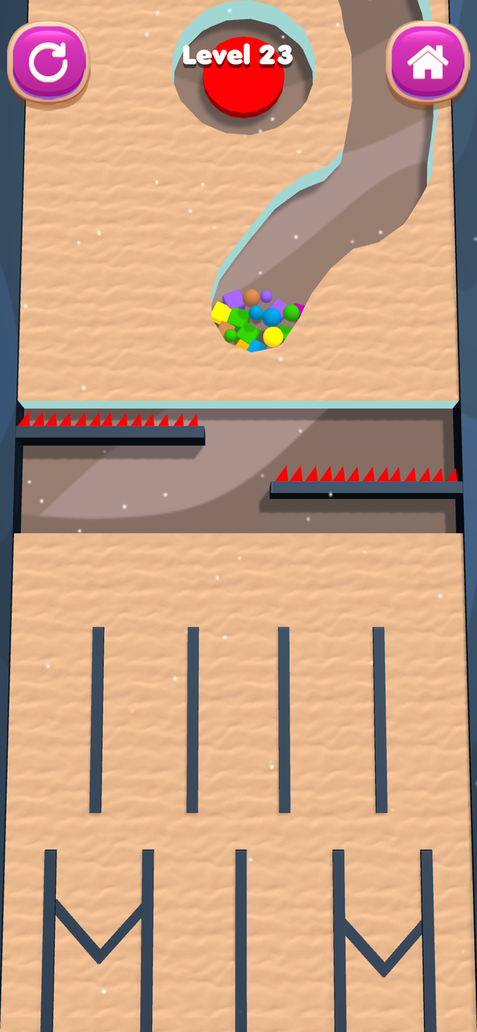 Fun Sand Balls Puzzle Games 3D